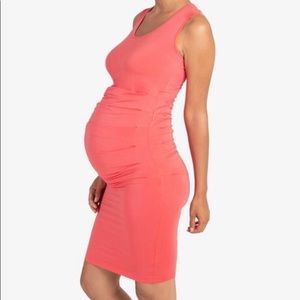 Ingrid & Isabel Pleated Maternity Tank Dress